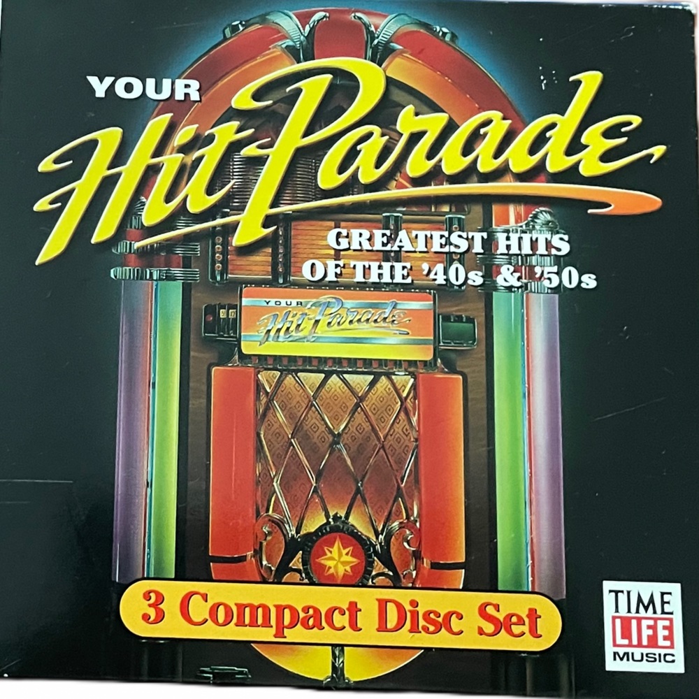 Time Life Music-Your Hit Parade 3 CD Set Greatest Hits of the 40s & 50s